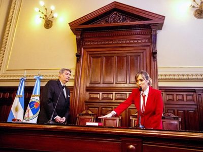 Anabel Fernández Sagasti juró como integrante del Consejo de la Magistratura