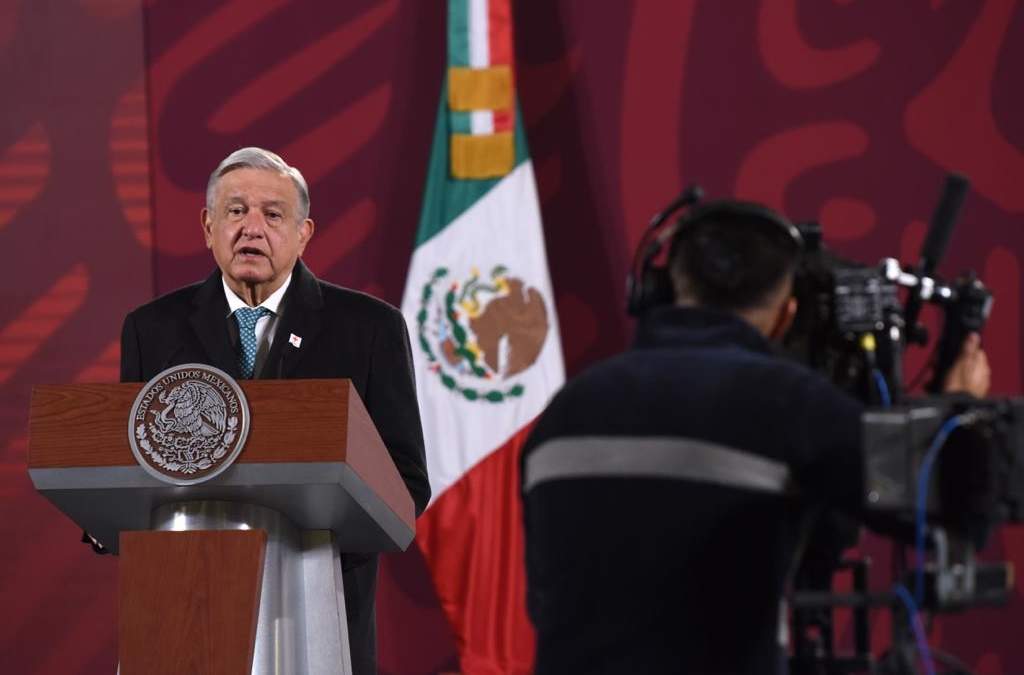 El presidente en Palacio Nacional