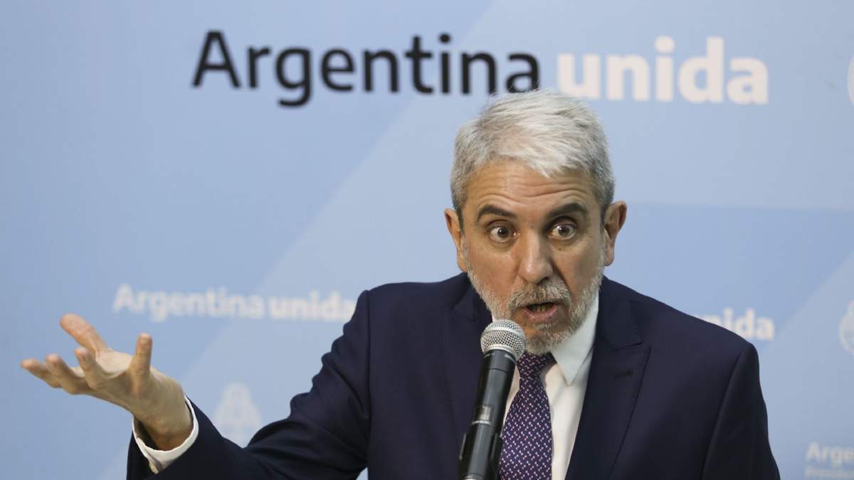 Aníbal Fernández. Fuente: (Twitter @fernandezanibal)
