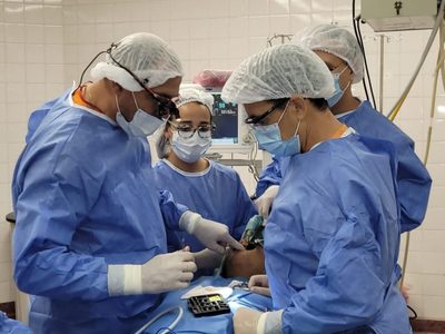 En el Hospital Horacio Heller se realizó la primera cirugía maxilofacial con simulación 3D