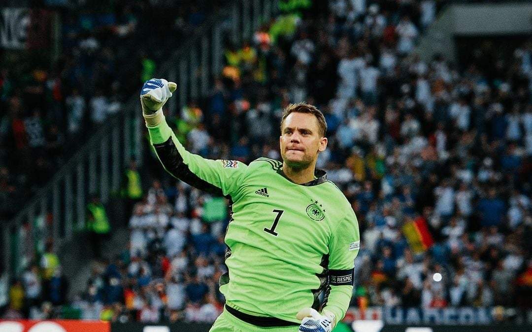 Manuel Neuer, portero alemán