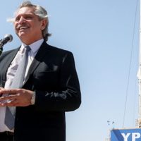 Alberto Fernández encabezó la puesta en marcha del Plan Gas