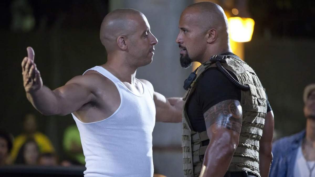 Vin Diesel y Dwayne Johnson. Fuente: (Instagram)