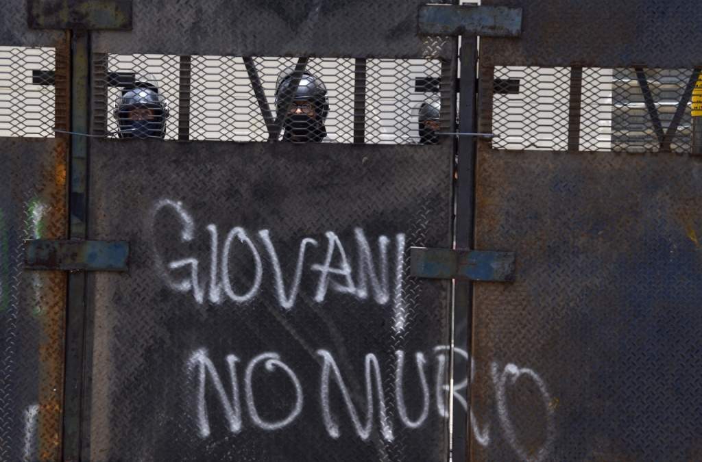 Protesta por el caso de Giovanni López