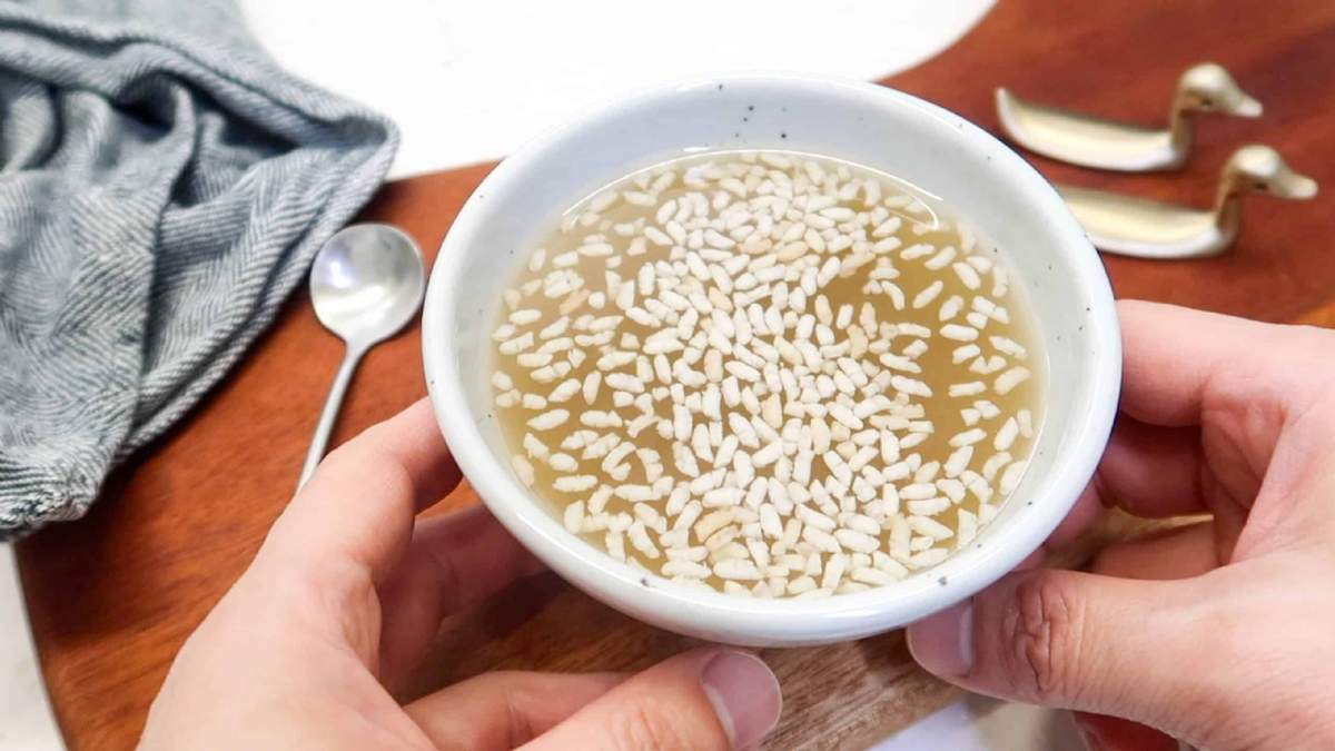 Ponche de arroz. Fuente: (Instagram)