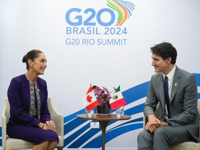 Con Trudeau “coincidimos en el buen resultado del T-MEC”: Sheinbaum