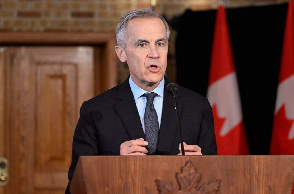 El primer ministro Mark Carney habla al comenzar un Foro de Planeación del Gabinete en la Citadelle, el jueves 22 de enero de 2026, en la ciudad de Quebec