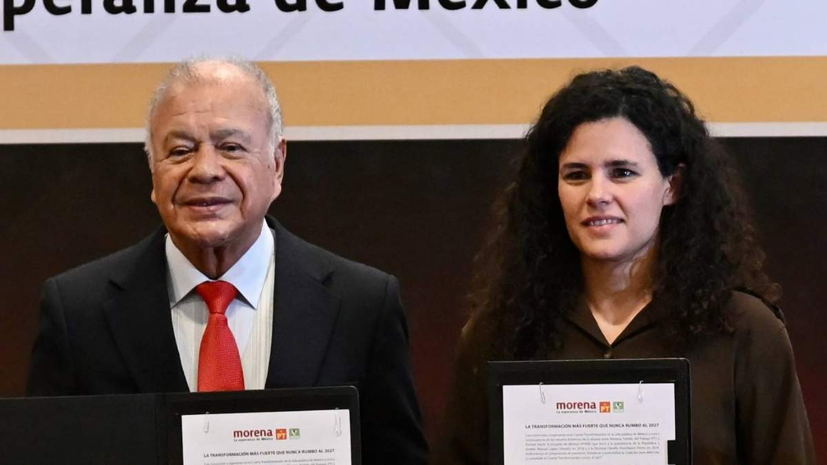 Alberto Anaya y Luisa Alcalde, en enero