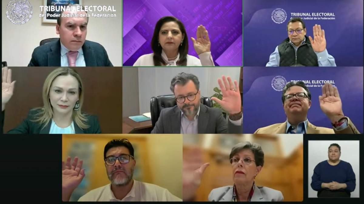 Magistrados votan en contra de la impugnación presentada por MC contra el recuento de votos en Poza Rica, Veracruz
