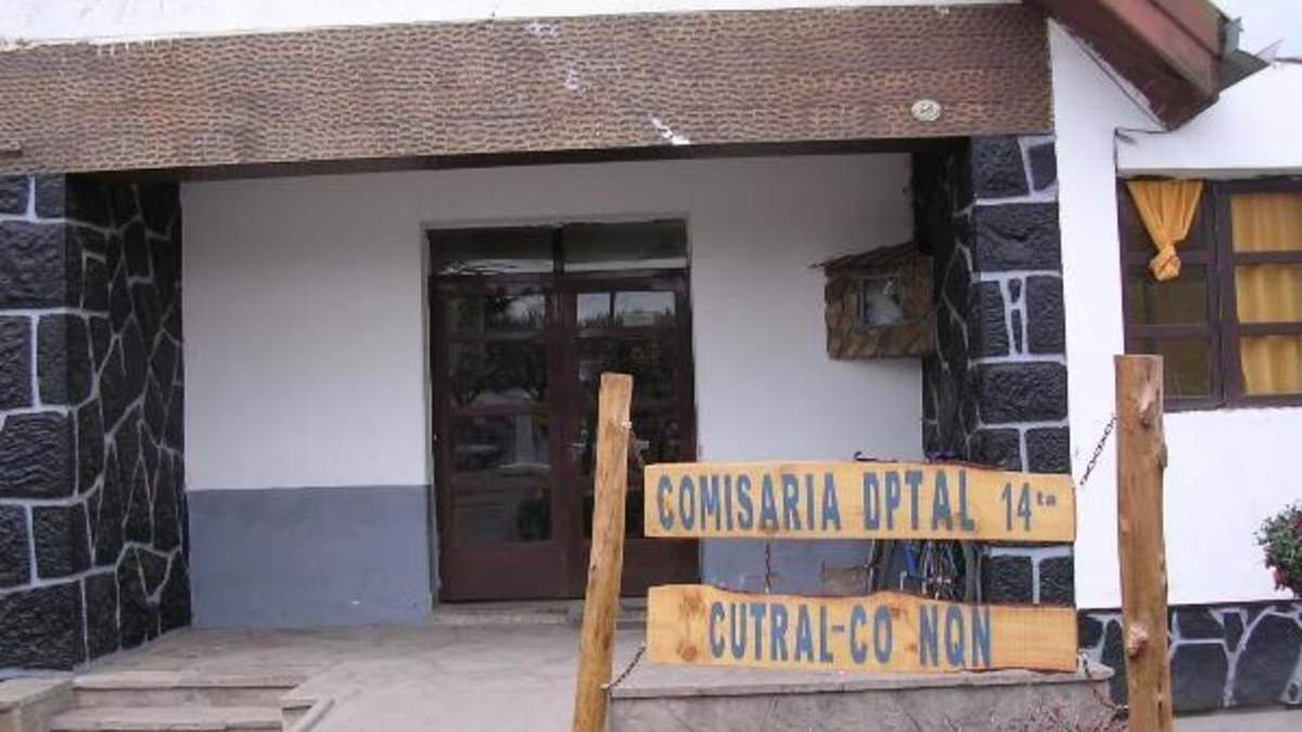 Comisaría Departamental N° 14 de Cutral Co. Fuente: (Twitter)