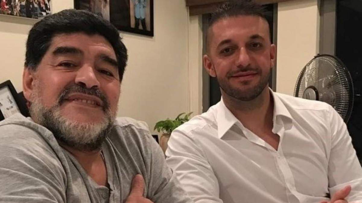 Diego Maradona y Matías Morla. Fuente: (Twitter)