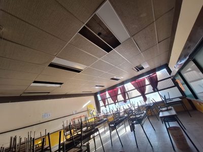 Preocupación por la obra paralizada en la EPET 1, hay incertidumbre sobre el inicio de clases