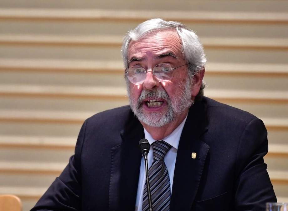 El rector de la máxima casa de estudios