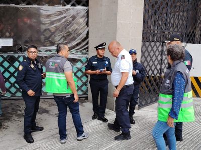 Se desploma un elevador en edificio del Tribunal Federal de Conciliación y Arbitraje (Video)
