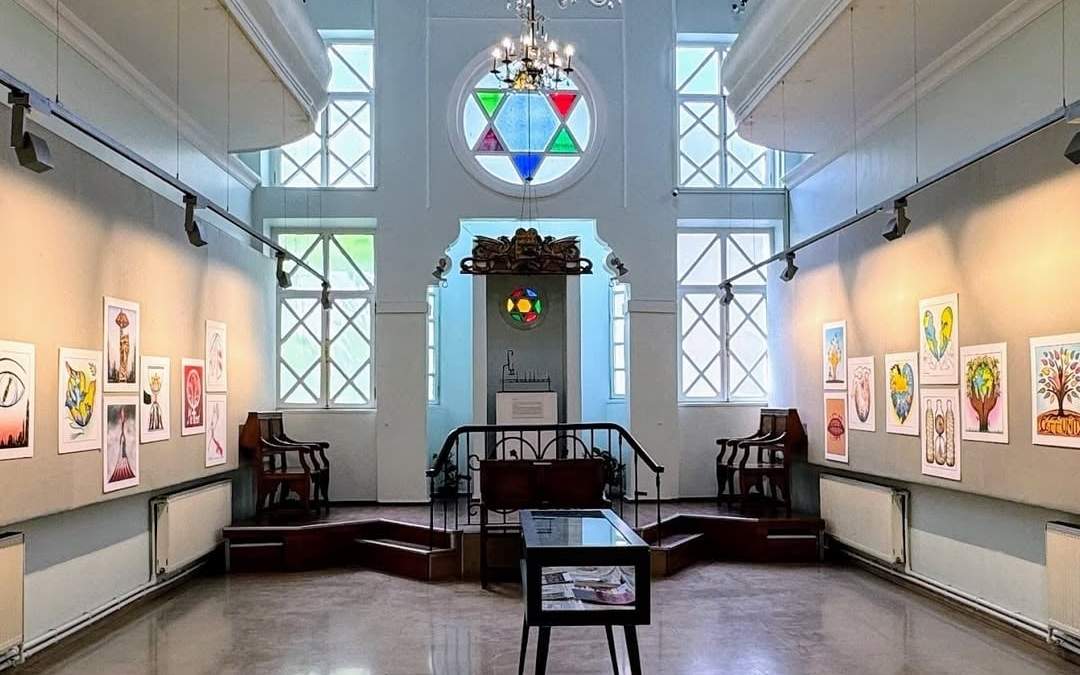 Exposición de "ImagiNations" en el Centro de Arte Schneidertempel de Estambul, Turquía.
