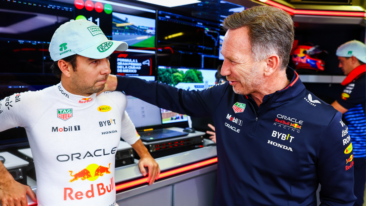 Checo Pérez. Fuente: (Getty)
