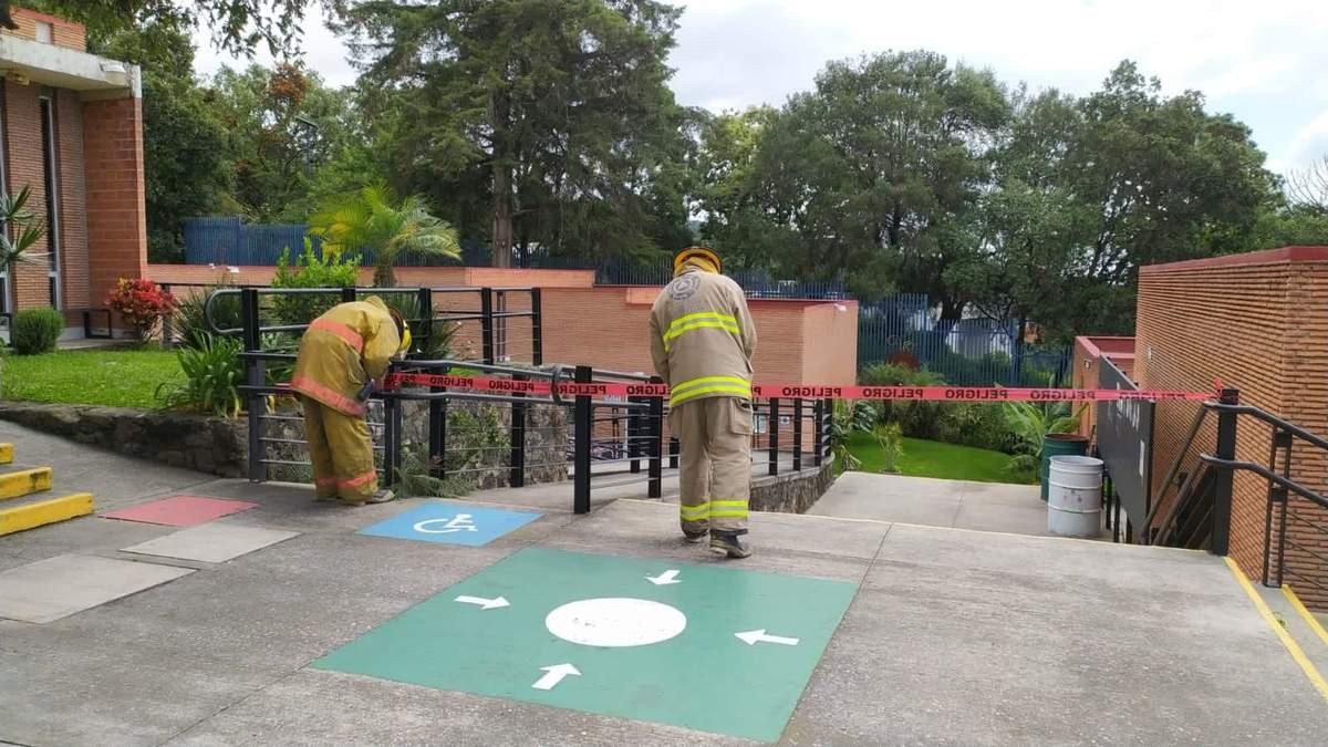 Revisión en la UAEM tras la explosión de artefactos