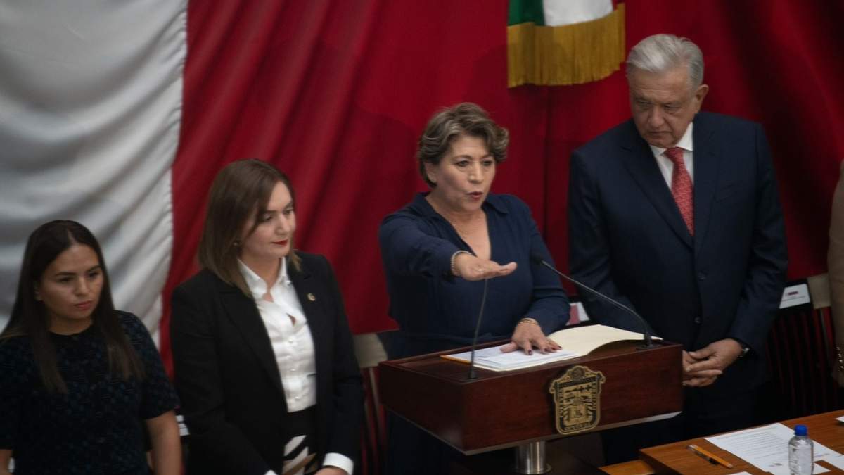Delfina Gómez, gobernadora del Edomex