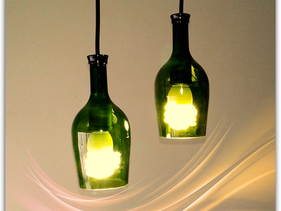 Si tenés botellas de vidrio vacías, guardalas y creá esto tan simple para iluminar tu casa de forma artesanal