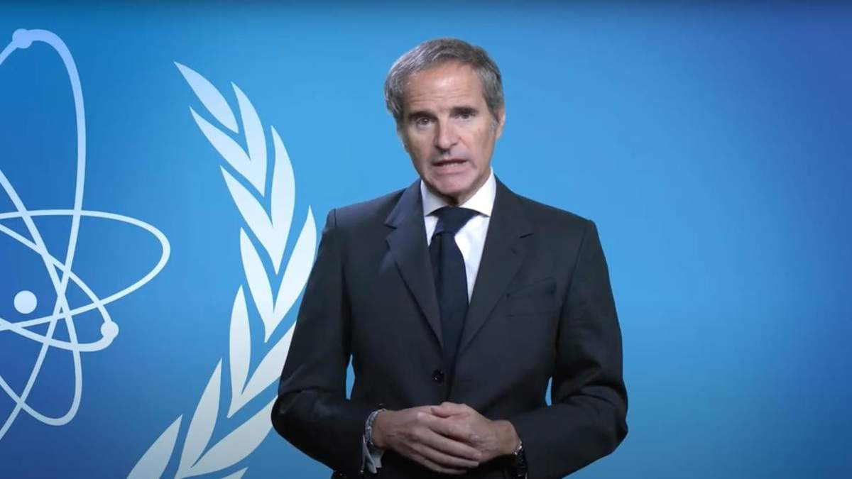 El director general del Organismo Internacional de la Energía Atómica (OIEA), Rafael Mariano Grossi,