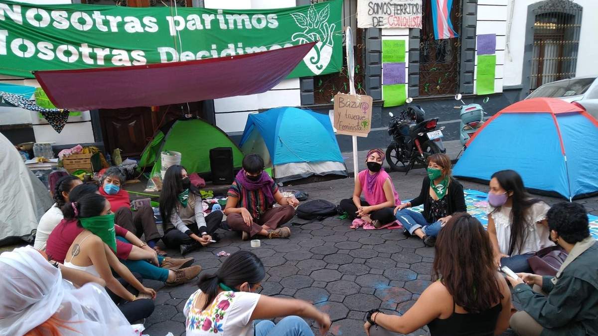 La toma del Congreso de Puebla