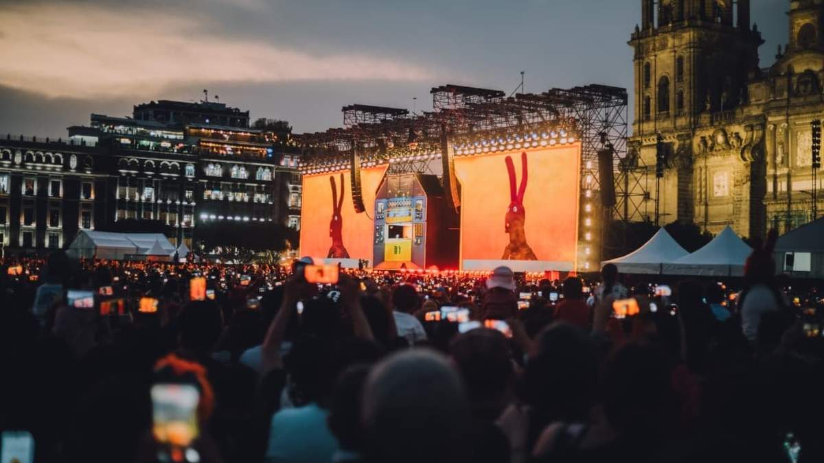 El concierto de 31 minutos en el Zócalo de la CDMX
