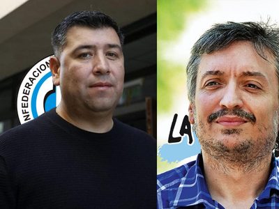 La CGT desafió a Máximo Kirchner y criticó la gestión de la política opositora