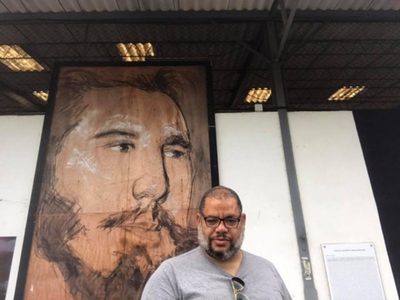 "El futuro de Cuba no es de..." Kcho y su grito contra la detención de Luis Manuel Otero Alcantará