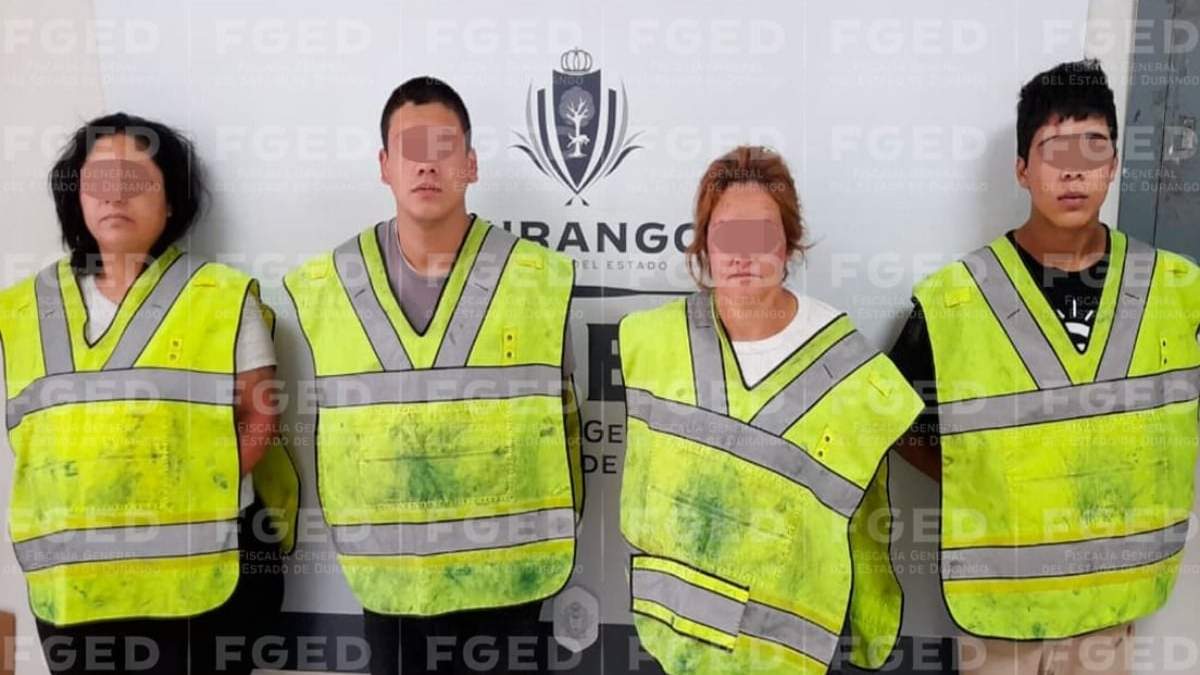 María del Rosario, Brandon Hazael, Yolanda y Juan Ramón "N"