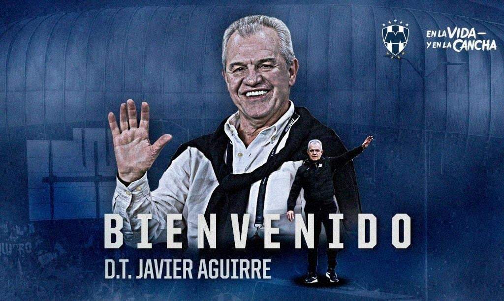 Javier Aguirre dirigirá a los Rayados de Monterrey