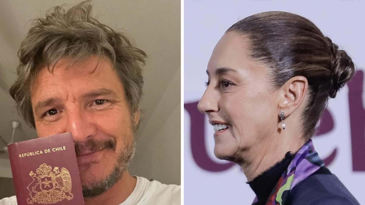 Pedro Pascal y Claudia Sheinbaum