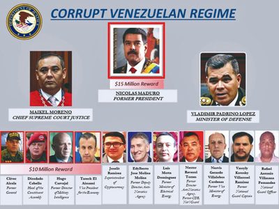 La recompensa por Maduro, doble golpe al chavismo