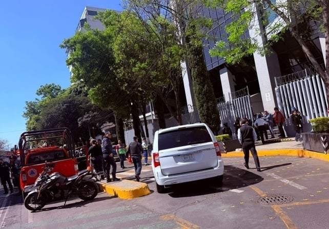 Trabajadores y usuarios que se encontraban en el edificio “Prisma” del Poder Judicial de la Federación (PJF)