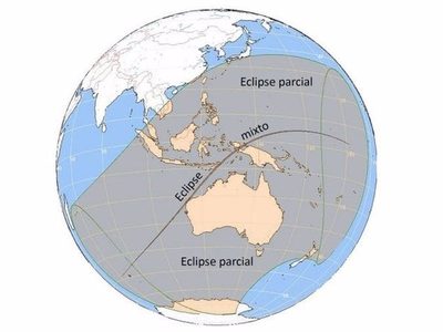 La NASA transmitirá un peculiar eclipse solar mixto este 20 de abril