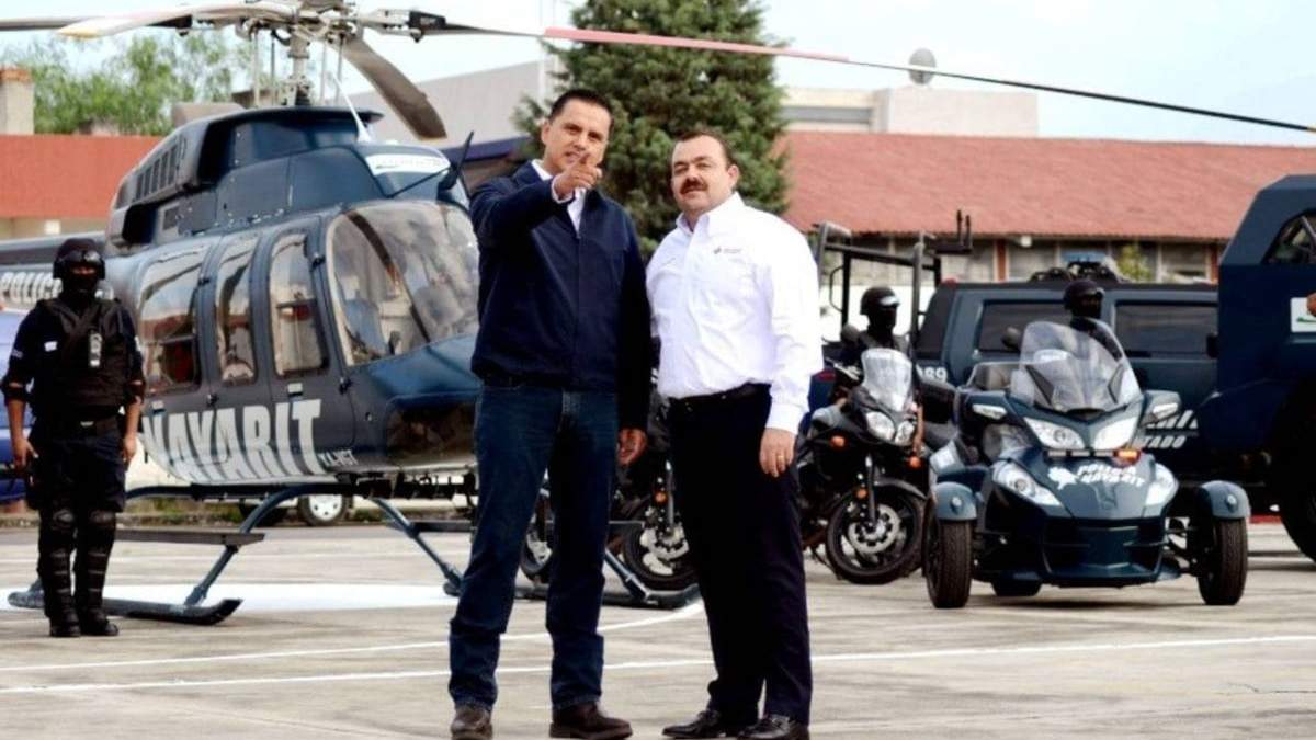 El exgobernador Roberto Sandoval y el exfiscal Edgar Veytia