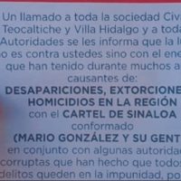 El CJNG anuncia “limpia” contra el Cártel de Sinaloa mediante volantes lanzados desde una avioneta