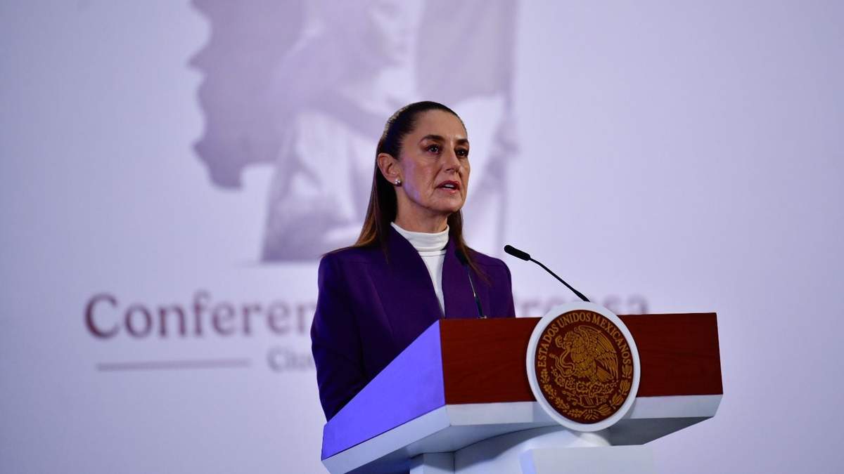 La presidenta en Palacio Nacional