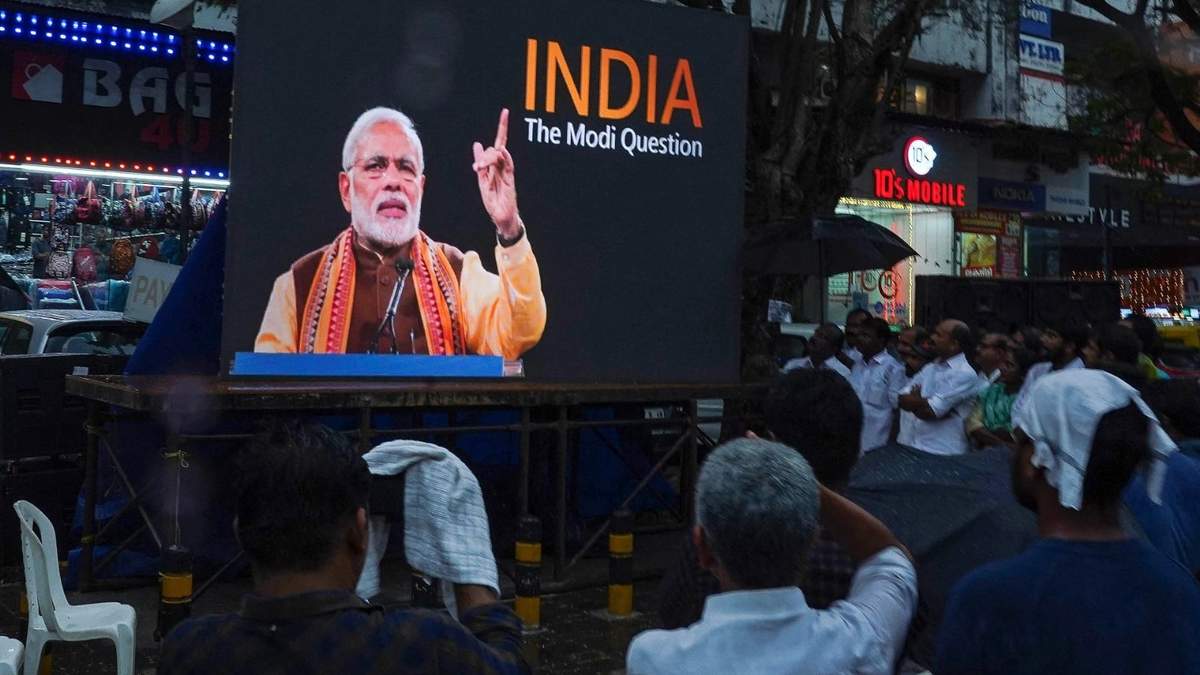 Documental de Modi. Fuente: (Twitter)