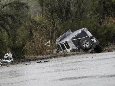 Trágico choque en Ruta 79: una mujer falleció y tres personas sufrieron politraumatismos