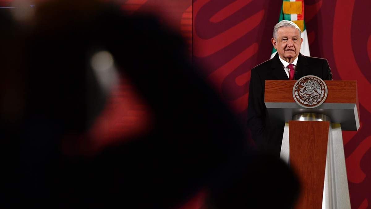 El presidente López Obrador