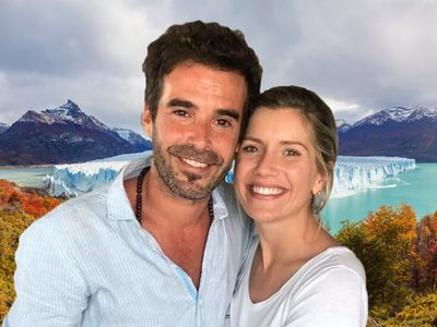 Hotel de lujo y trekking: Laurita Fernández y Nicolás Cabré disfrutaron del turismo en El Calafate