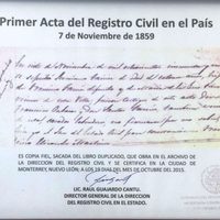 Encuentran en Nuevo León acta del registro civil más antigua de México