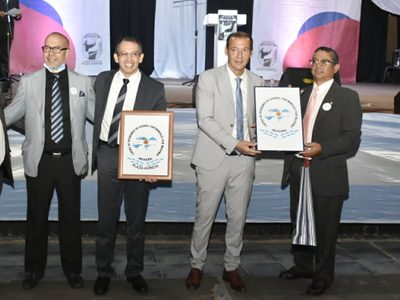 Con anuncios de obras, Omar Gutiérrez celebró el aniversario de Plaza Huincul
