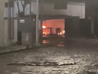 Puebla: José Chedraui acusa a su rival panista de ataque a sus oficinas con bombas molotov (Video)