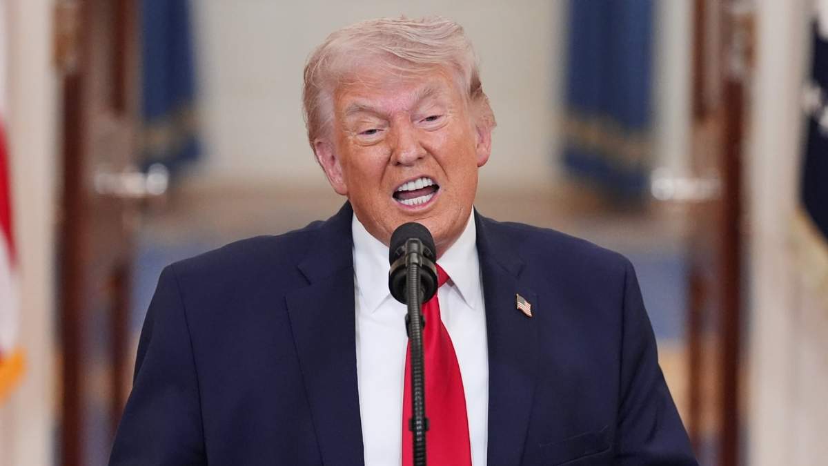 El presidente de Estados Unidos, Donald Trump