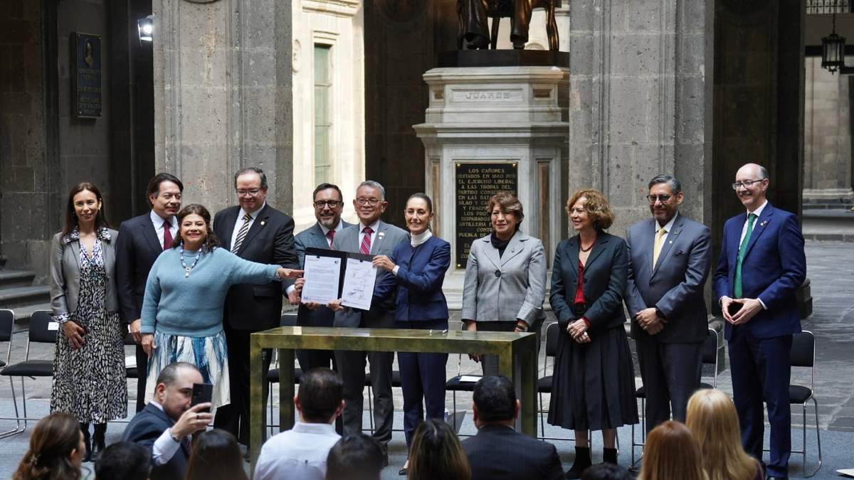 La presentación del “Bachillerato nacional para todas y todos ¡Mi derecho, mi lugar!”.