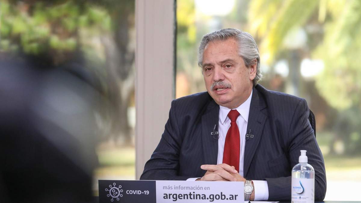 Alberto Fernández, presidente de la Nación. Fuente: (Twitter)