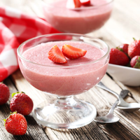 Con solo 3 ingredientes, prepará esta mousse de frutillas, fresca y deliciosa ideal para el verano