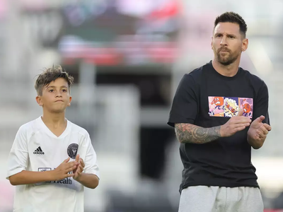 Entre lágrimas: el llanto del hijo de Lionel Messi fue captado por las cámaras