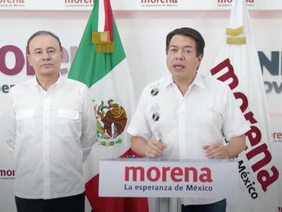 Mario Delgado descarta "resultados parciales" de la encuesta de Morena
